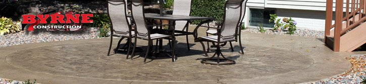 Concrete patio project